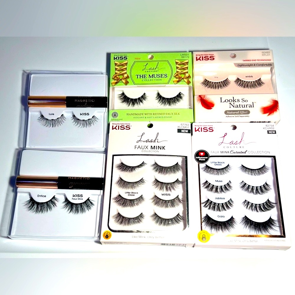 HUGE HIGH QUALITY LASH KISS SALE BUNDLE Take all 6 for 35 dollars